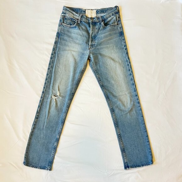 MOTHER Superior Tomcat Ankle Jeans Size 27 in Gospel Grace - Picture 1 of 8